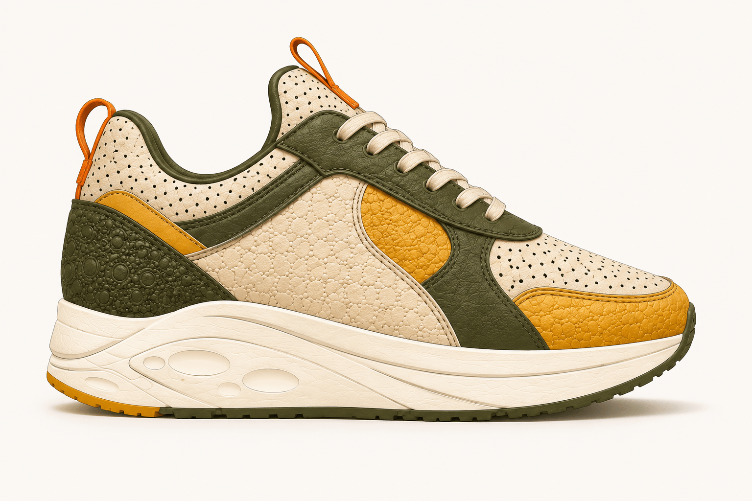 AAMRA footwear study, look 3.