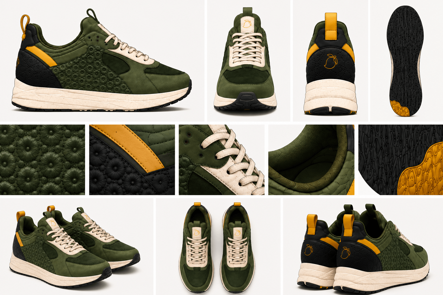 AAMRA footwear study, look 18.