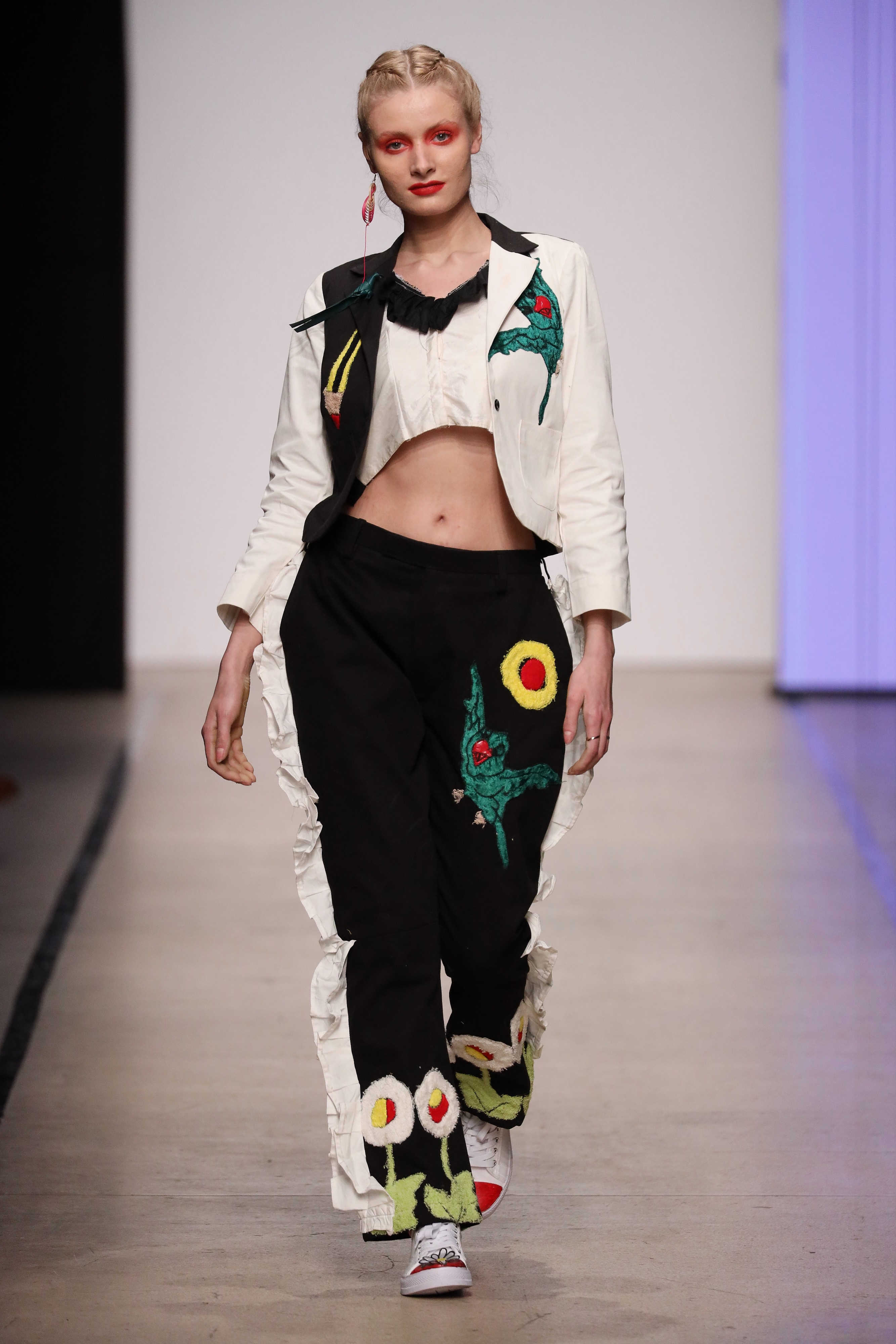 Look 11 from the MBFW Global Talents runway presentation.