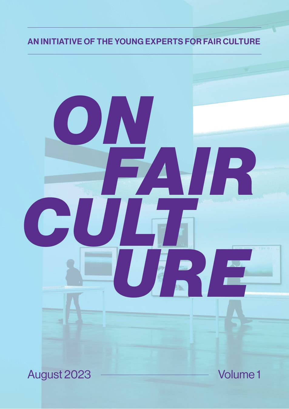 Cover of On Fair Culture, Young Experts Journal, August 2023 Volume 1.