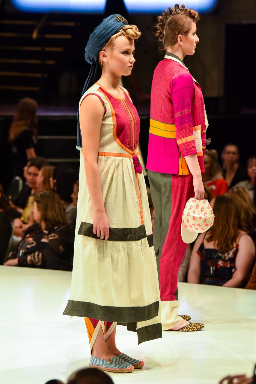 Runway look 5 from ID Fashion Week.