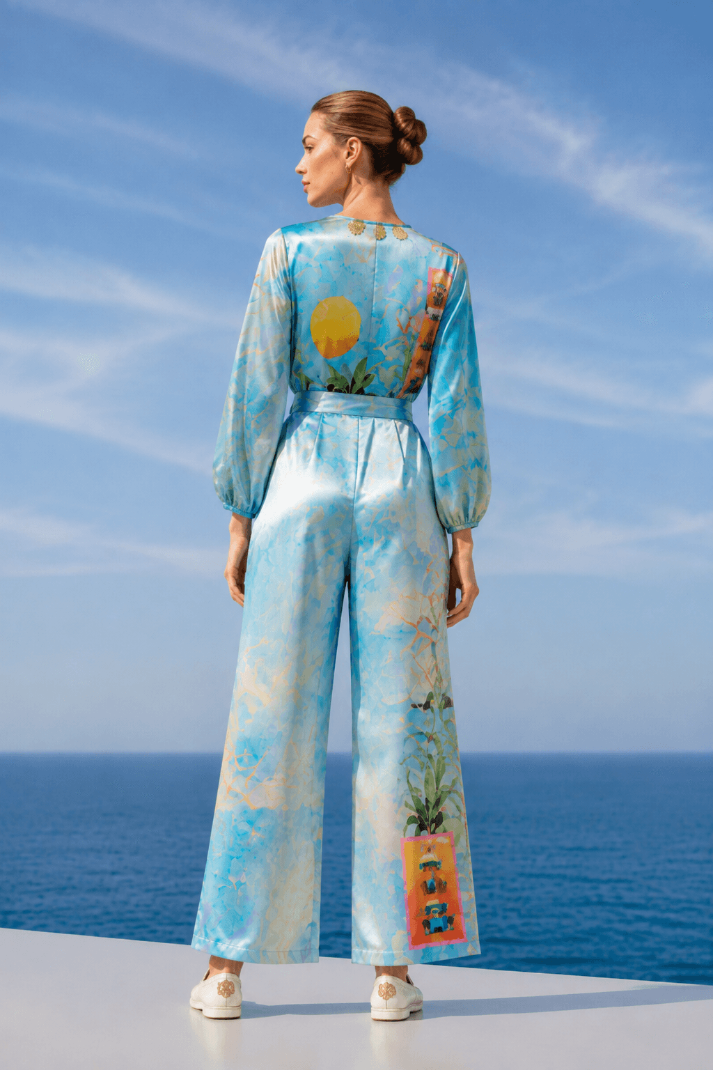 Look 6 from the Six Season collection.