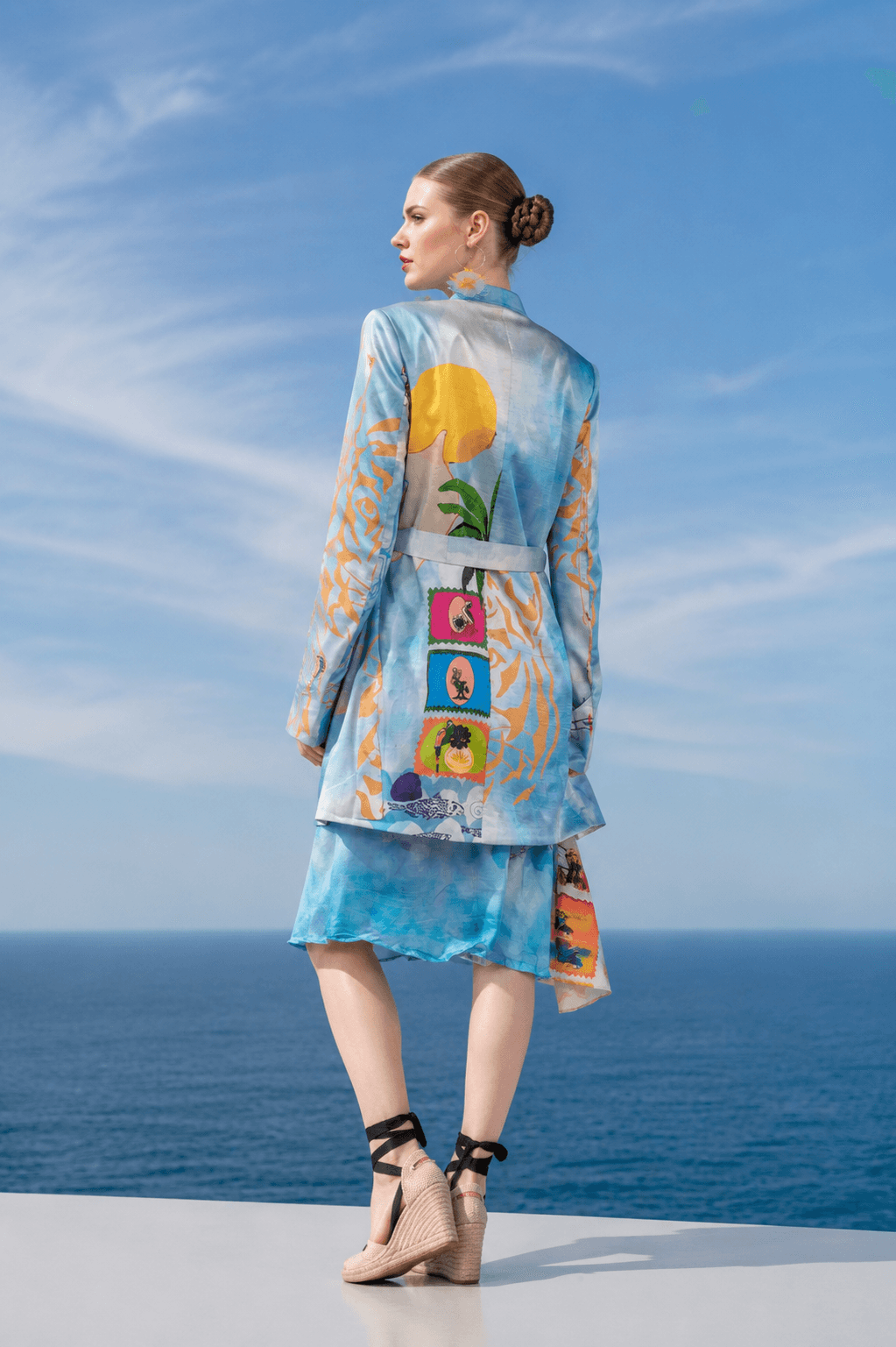 Look 8 from the Six Season collection.